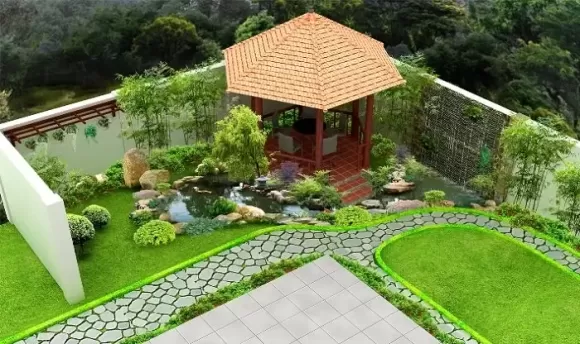 Thi công công trình sân vườn, tiểu cảnh, non bộ